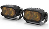 Morimoto BAF111 2Banger Off-Road LED Pods HXB Flood Beam in Yellow