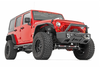 Rough Country Flat Fender Flares for Jeep Wrangler JK 2007-2018