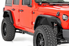 Rough Country 99036 High Clearance LED Flat Fender Flare Kit for Jeep Wrangler JL 2018+