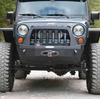 Rock Slide Engineering FB-S-100-JK Shorty Front Bumper with Bull Bar for Jeep Wrangler JK 2007-2018