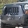 Rock Slide Engineering FB-S-100-JK Shorty Front Bumper with Bull Bar for Jeep Wrangler JK 2007-2018