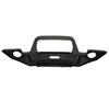 Rock Slide Engineering FB-F-100-JK Full Width Front Bumper with Bull Bar for Jeep Wrangler JK 2007-2018