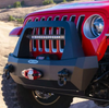 Rock Slide Engineering FB-S-100-JL Shorty Front Bumper with Bull Bar for Jeep Wrangler JL & JT 2018+