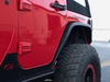 Motobilt MB1075-2-A-1076-2-A Front & Rear 2" Crusher Fender Package for Jeep Wrangler JK 2007-2018