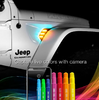 XK Glow XK-VENT-RGB-KIT RGB/Amber Fender Air Vent LED Lights for Jeep Wrangler JL & Gladiator JT 2018+