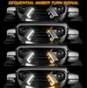 XK Glow XK-GRILL-JL1 XKChrome LED Grille Kit for Jeep Wrangler JL & Gladiator JT 2018+