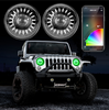 XK Glow XK-7IN-JP-KIT-JL 7" RGB XKChrome LED Headlights for Jeep Wrangler JL & Gladiator JT 2018+