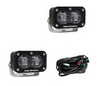 Baja Designs 237801 S2 SAE LED Auxiliary Light Pod Pair in Clear