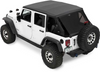 Bestop 56825-35 The Ascent Soft Top for Jeep Wrangler JK 4 Door 2007-2018