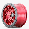 Dirty Life 9303-7973R12 9303 DT-1 Crimson Wheel 17x9 5x5 -12mm in Candy Red