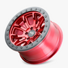 Dirty Life 9303-7973R12 9303 DT-1 Crimson Wheel 17x9 5x5 -12mm in Candy Red