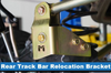 MetalCloak 7206 Rear Track Bar Relocation Bracket for Jeep Wrangler JL 3.6L 2018+