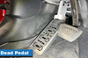 MetalCloak 8900 Stainless Steel Dead Pedal for Jeep Wrangler JL & Gladiator JT 2018+
