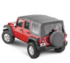 Crown Automotive RT11235T Replacement Soft Top with Tinted Windows for Jeep Wrangler JK 4 Door 2010-2018