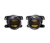 Diode Dynamics DD5164P Elite Series Type MR Fog Lights in Yellow for Jeep Wrangler JK, JL & Gladiator JT with Factory Steel Bumper 2007+