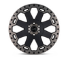 Black Rhino Wheels 1790WAR-25127M71 Warlord Wheel 17x9 in Matte Black with Machined Dark Tint