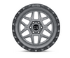 Black Rhino Wheels 1790KLS-26140G12 Kelso Wheel 17x9 in Battleship Gray with Black Ring