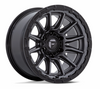 Fuel FC866AB17905012N Piston Wheel 17x9 in Matte Gunmetal with Gloss Black Lip