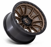 Fuel FC866ZB17905012N Piston Wheel 17x9 in Matte Bronze with Gloss Black Lip