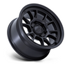 KMC Wheels KM729MX17855010N KM729 Range Wheel 17x8.5 in Matte Black