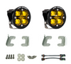 Baja Designs 447635 Squadron-R SAE Fog Pocket Light Kit for Jeep Wrangler JL & Gladiator JT w/ OE Sahara Bumper 2018+