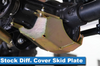 MetalCloak 6393 Stock Front Diff Cover Skid M210 for Jeep Wrangler JL & Gladiator JT 2018+