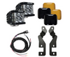 Rigid Industries 46710 A-Pillar LED Light Mount Kit with D-SS Side Shooter Flood Lights for Ford Bronco Sport 2021+