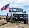 Turn Offroad EAF2-M1 HD Tailgate Flag Mount for Ford Bronco 2021+