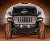 Motobilt MB1090F-MB1094 Hammer Series Front Bumper with Fog Mounts and Skid Plate for Jeep Wrangler JL & Gladiator JT 2018+