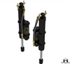 MetalCloak 1613 Rear RockSport BLACK Reservoir Long Travel Shocks 2.5-3.5" for Jeep Wrangler JK 2007-2018