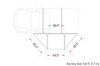 Ironman 4x4 IAWN180023K DeltaWing 180 Degree Awning