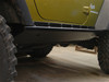 Boat Side Rock Sliders with Tread Plate JK 2 Door