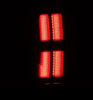 AlphaRex 680052 NOVA-Series Prismatic LED Tail Lights in Black for Toyota Tacoma 2005-2015