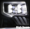 AlphaRex 880191 NOVA-Series LED Projector Headlights in Chrome for Ford F150 2009-2014