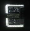 AlphaRex 880148 NOVA-Series LED Projector Headlights in Chrome for Super Duty 2011-2016
