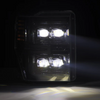 AlphaRex 880311 NOVA-Series LED Projector Headlights in Alpha Black for Ford Super Duty 2008-2010