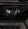 AlphaRex 880119 PRO-Series Halogen Projector Headlights in Alpha Black for Ford Ranger 2019-2023