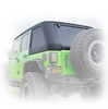 Turn Offroad HTJKFB-M4 Fastback Hard Top for Jeep Wrangler JK 4 Door 2007-2018