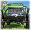Turn Offroad JPFB-03 Front Bumper with Skid Plate & Recessed Winch Mount for Jeep Wrangler JK, JL & Gladiator JT 2007+