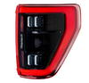 Morimoto LF734 XB LED Tail Lights in Red for Ford F150 2021-2023