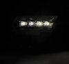 AlphaRex 880578 19-24 Ram 1500 (MK II 2500 Style) NOVA-Series LED Projector Headlights Black