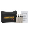 JT Brooks Automatic Tire Deflators Set of 4 with Directions and Carrying Case