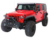Fishbone Offroad FB22001 Front Stubby Bumper for Jeep Wrangler JK 2007-2018