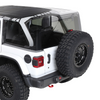 Smittybilt 97500 Extended Shade Top with Skylights for Jeep Wrangler JL 4 Door 2018+
