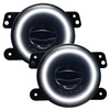 Oracle Lighting 5846-001 High Performance 20W LED Fog Lights with White Halo for Jeep Wrangler JK, JL & Gladiator 2007+