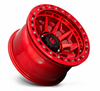 Fuel Offroad Covert Beadlock in Candy Gloss Red 17x9