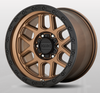 KMC Wheels KM54479050612N KM544 Mesa Wheel 17x9 5x5 Bronze with Black Lip