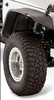 Bushwacker 10053-07 Front Flat Style Fender Flares for Jeep Wrangler JK 2007-2018