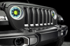 Oracle Lighting 5839-504-B Oculus 9" Bi-LED Projector Headlights with ColorSHIFT & Simple Remote for Jeep Wrangler JL & Gladiator JT 2018+