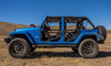 Paramount Automotive 81-10900/81-10902 Front & Rear Trail Doors for Jeep Wrangler JK 4 Door 2007-2018